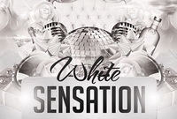 White Sensation вечеринка в белом Free PSD